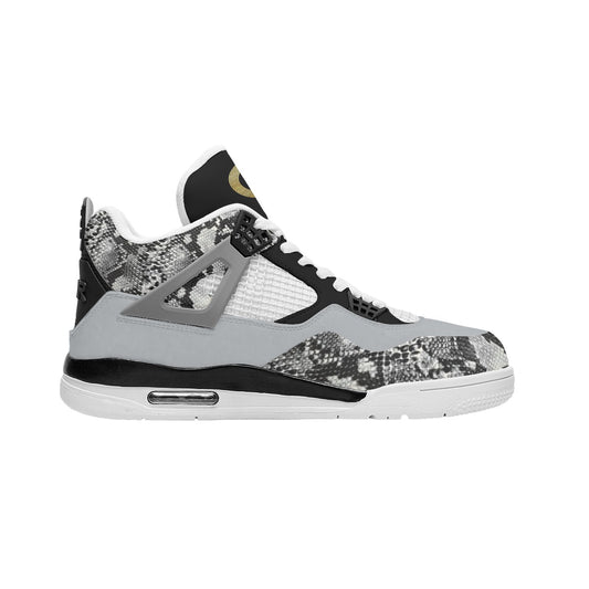 TM J-Edition Air Cushion Basketball Shoes Snake Wht/Sole