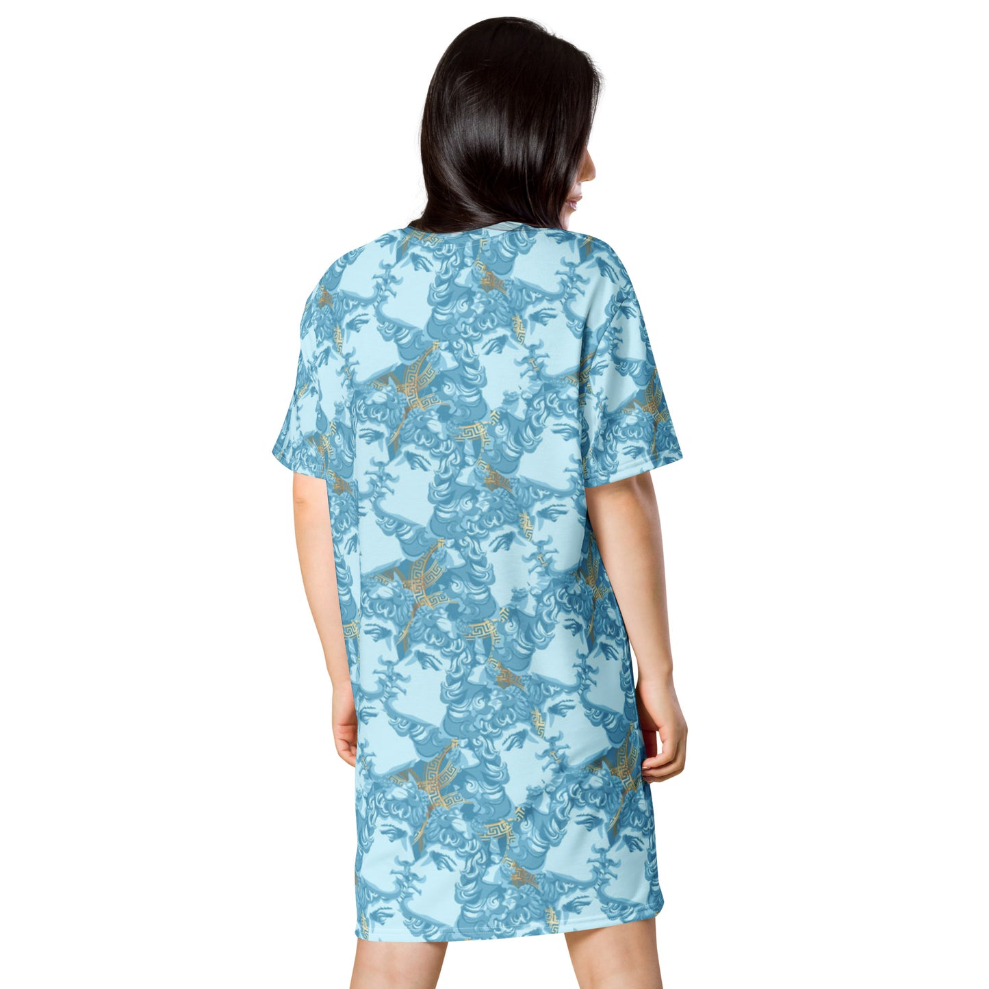 TM Greca Sky T-shirt dress