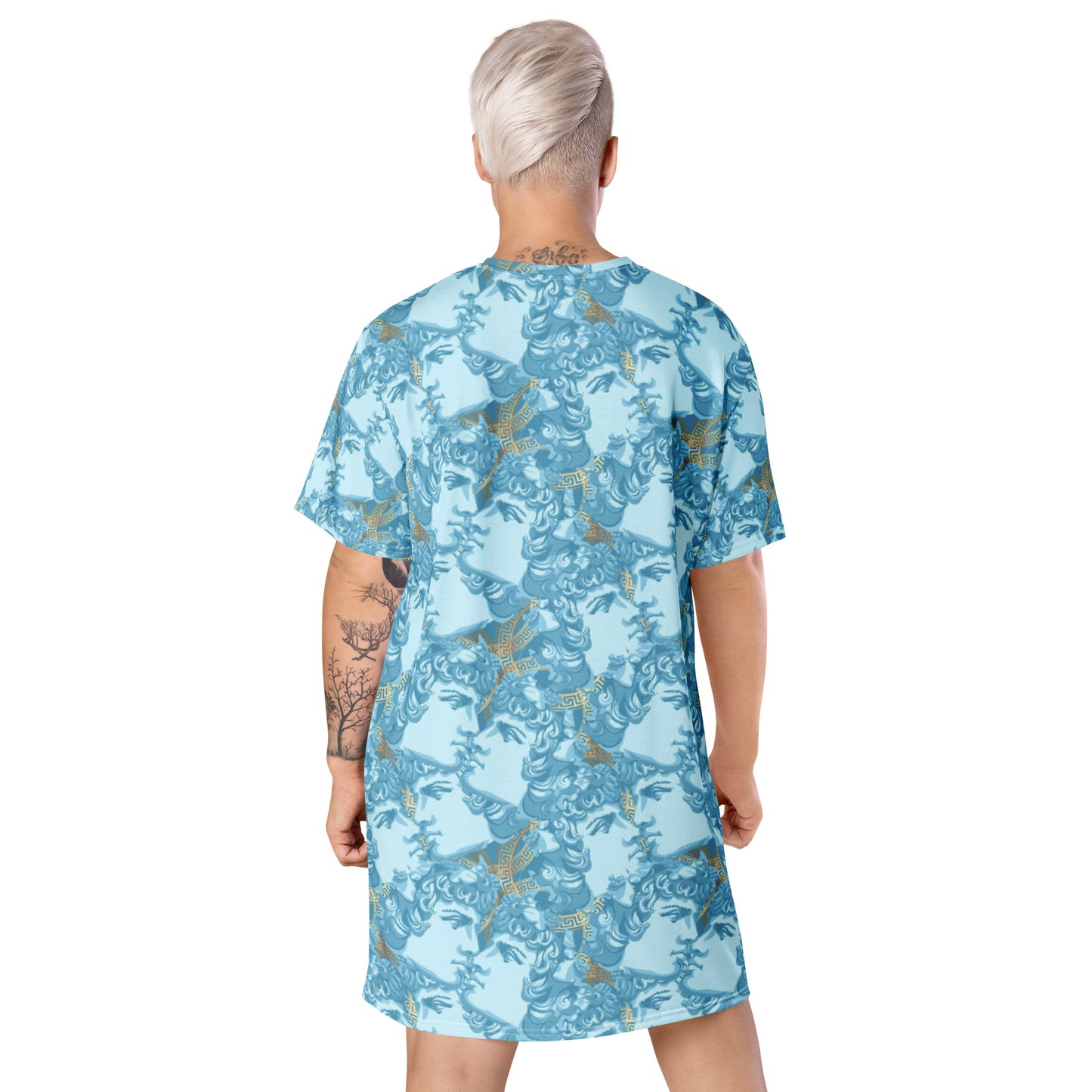 TM Greca Sky T-shirt dress