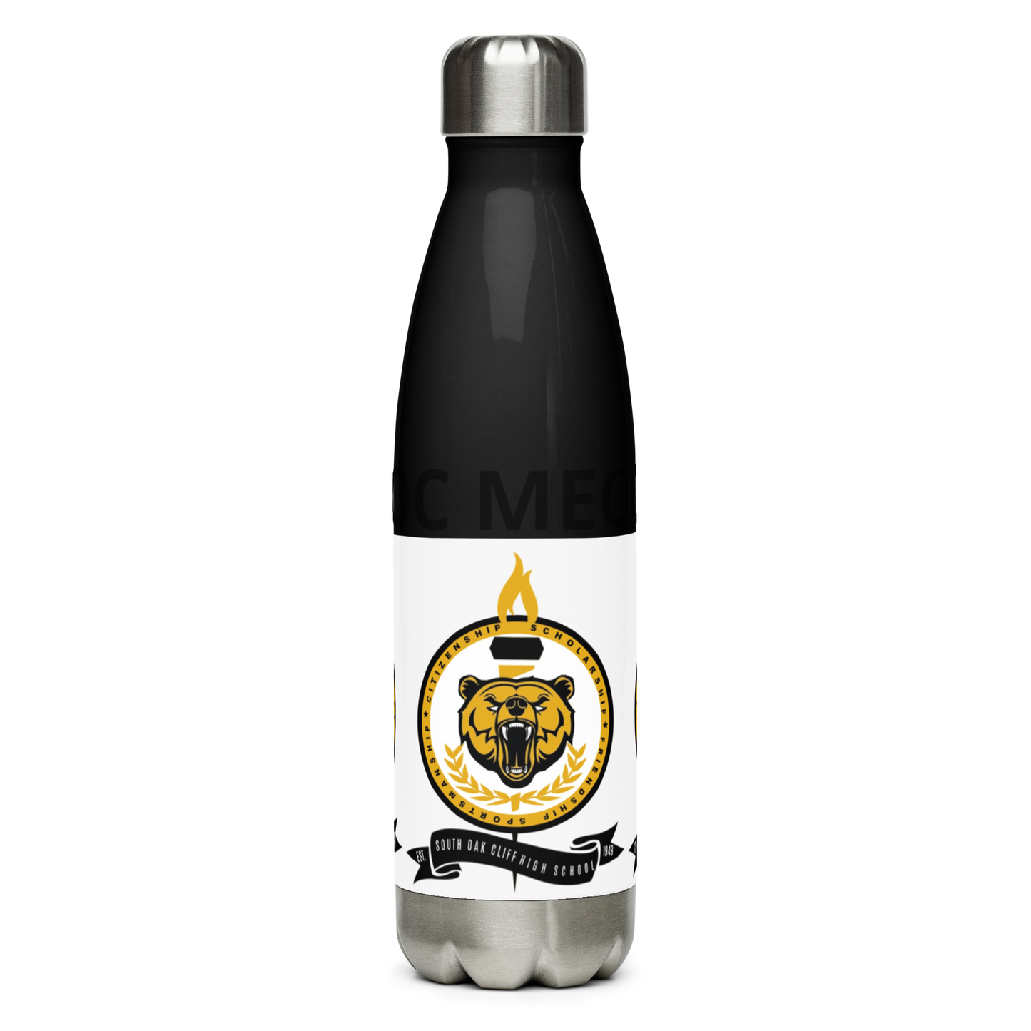 SOC Stainless Steel Water Bottle