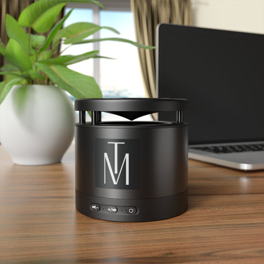 Metal Bluetooth Speaker and Wireless Charging Pad TM Edition