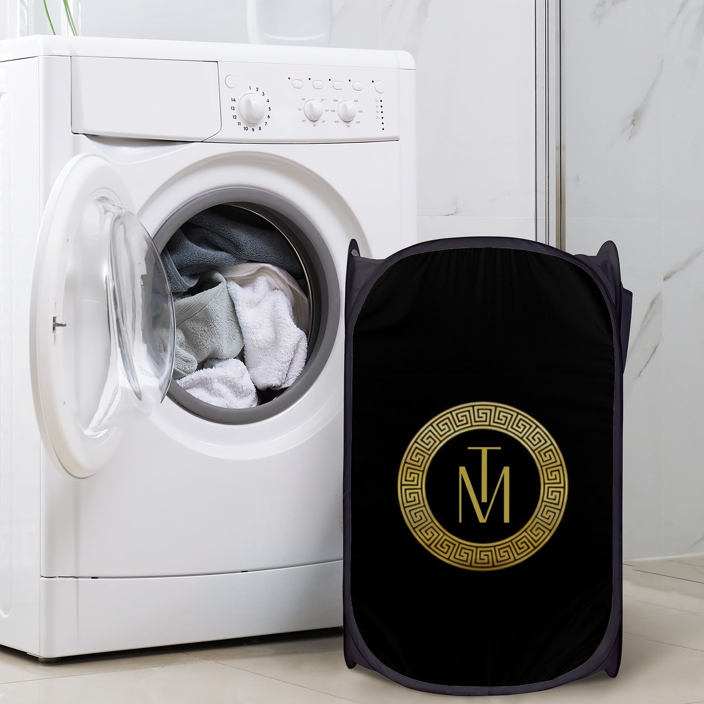 Laundry Hampers Black TM GOLD