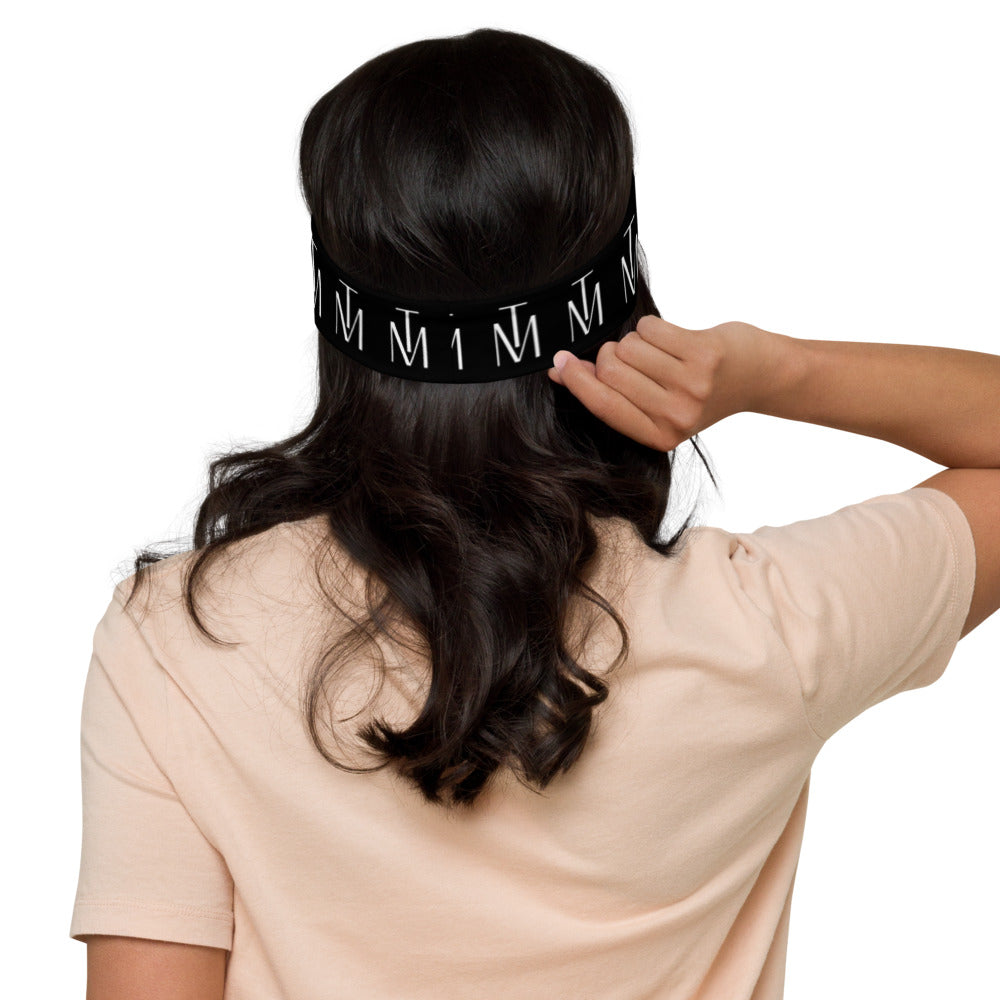 TM Headband BLK White original