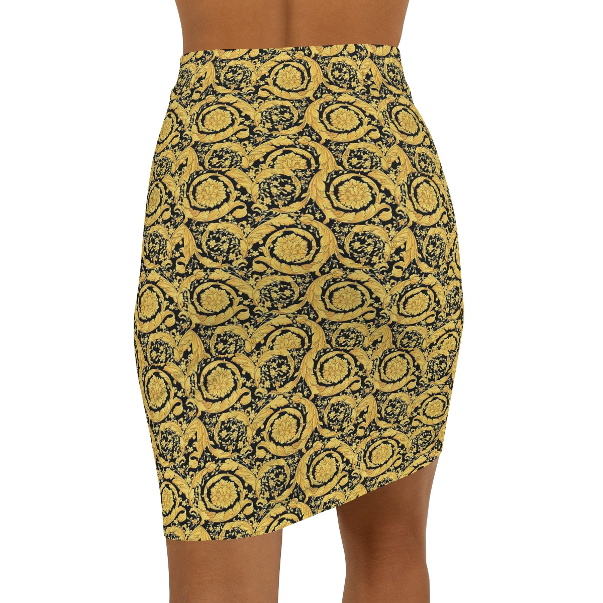 TM Baroque Luxury Women's Mini Skirt