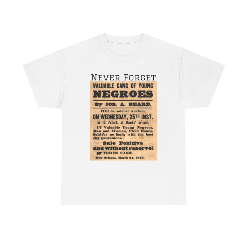 T-Shirt Never Forget Sale