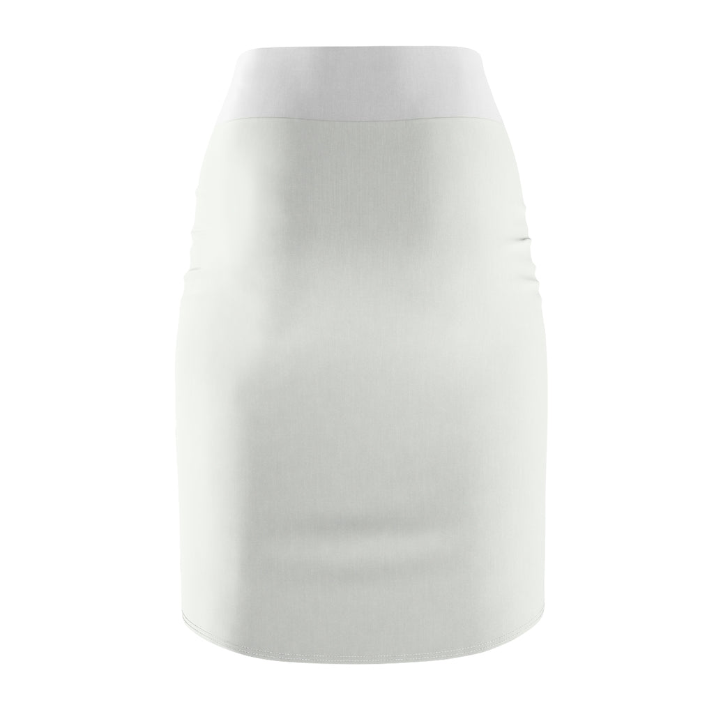 TM Women's Pencil Skirt White