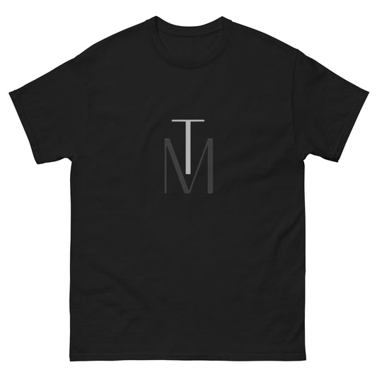 TM classic T-shirt Grey Black Logo