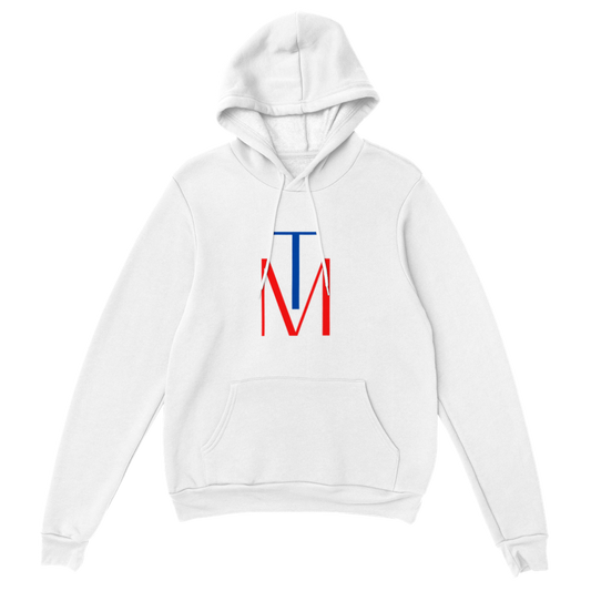 TM Classic Unisex Pullover Hoodie (front & back) Cotton