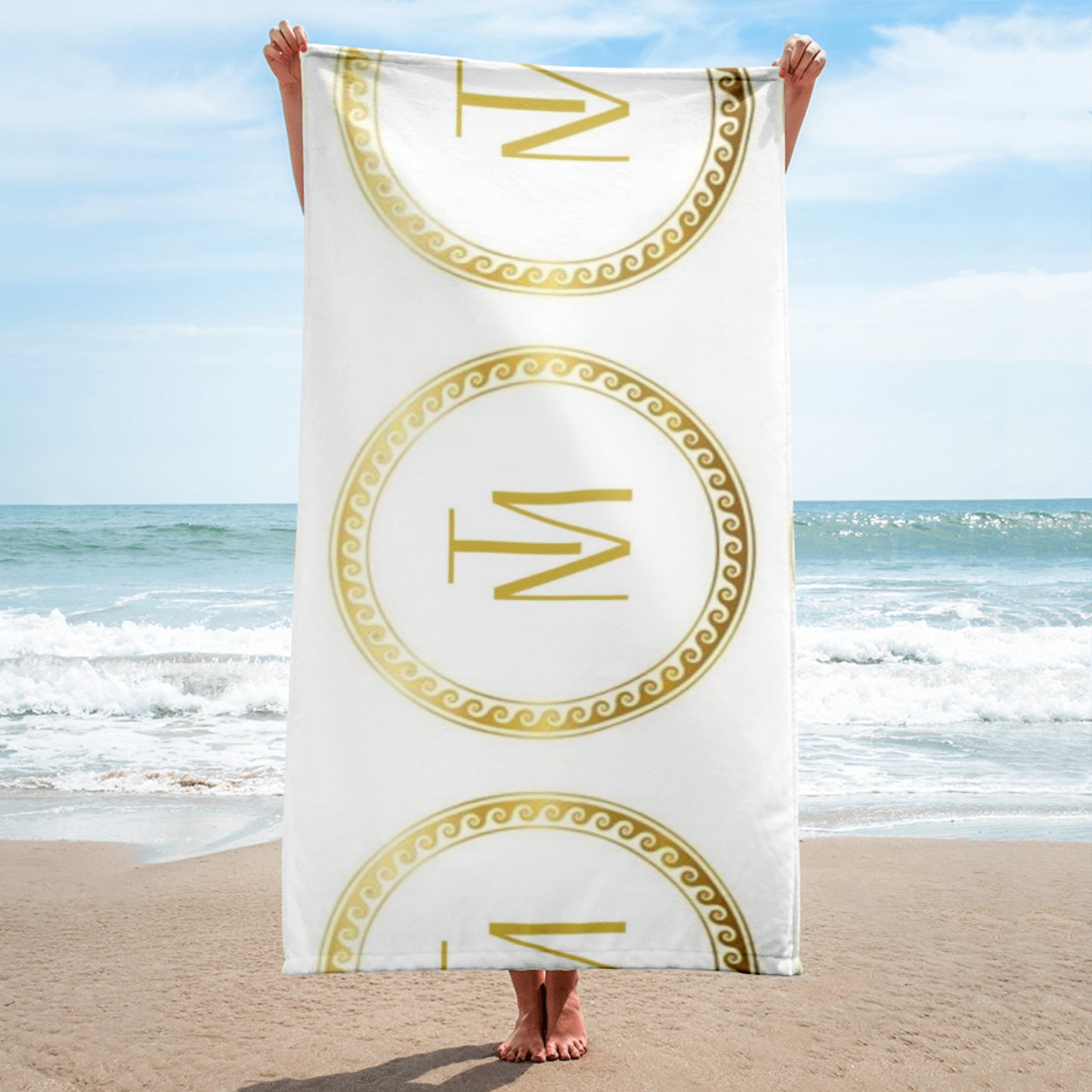 Towel TM Gold Logo Greek Edition