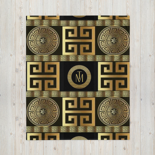 Throw Blanket TM Greek Luxury Edition I