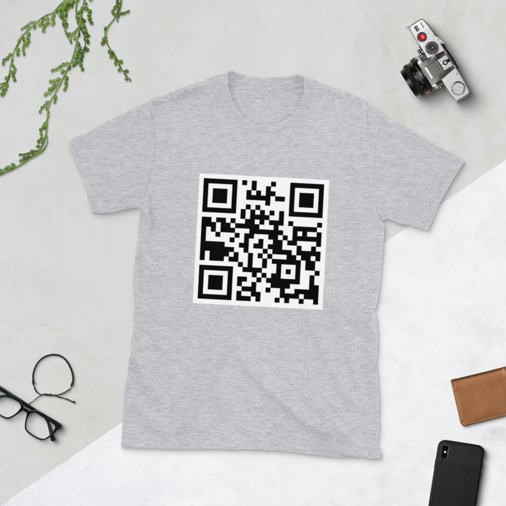 T-Shirt QR CODE ODE SCAN ME